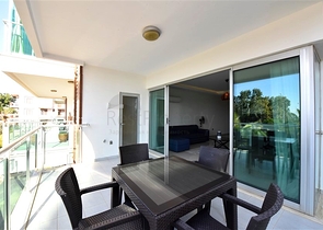 Просторная двухкомнатная квартира в 50 м от моря