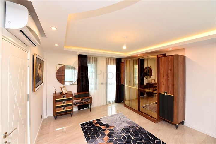 Роскошная вилла под гражданство планировкой 5+1 в Алании