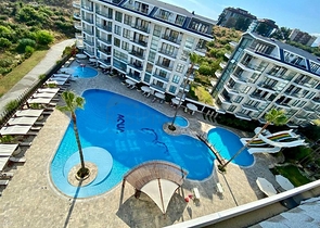 Просторная двухкомнатная квартира в жилом комплексе с развитой инфраструктурой в Кестеле