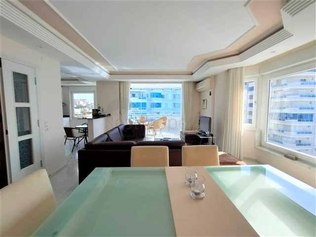 Шикарная квартира 2+1 с видом на море в районе Тосмур