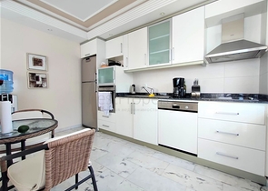 Шикарная квартира 2+1 с видом на море в районе Тосмур