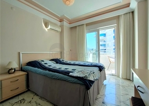 Шикарная квартира 2+1 с видом на море в районе Тосмур