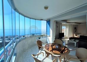 Шикарная квартира 2+1 с видом на море в районе Тосмур