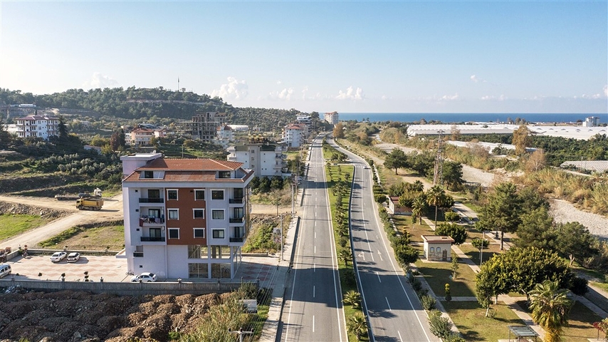 Пентхаус 4+1 в зеленом районе Демирташ