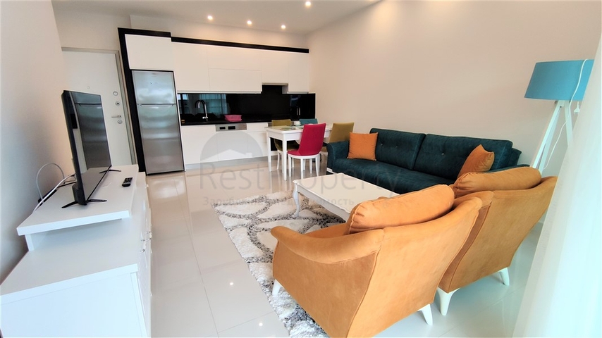 Квартира планировкой 1+1 в районе Каргыджак