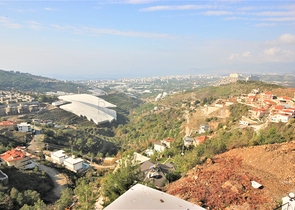 Уютная вилла с панорамным видом в районе Каргыджак