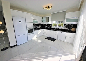 Уютная вилла с панорамным видом в районе Каргыджак