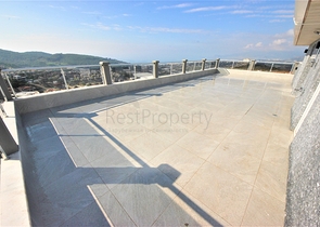 Уютная вилла с панорамным видом в районе Каргыджак