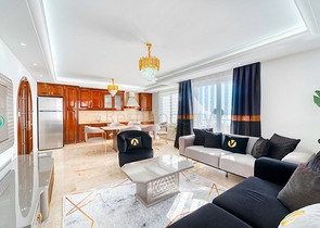 Квартира 2+1 с панорамным видом на море