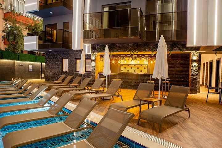 Квартира 1+1 в элитном комплексе на пляже Клеопатра от собственника