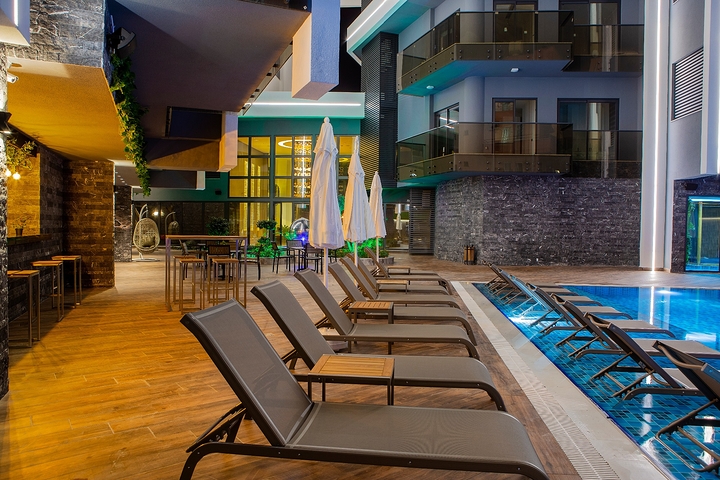 Квартира 1+1 в элитном комплексе на пляже Клеопатра от собственника