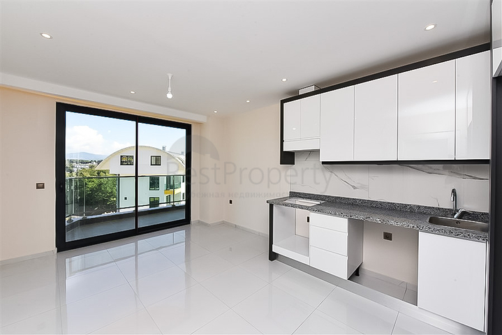 Двухкомнатная квартира в комплексе отельного типа