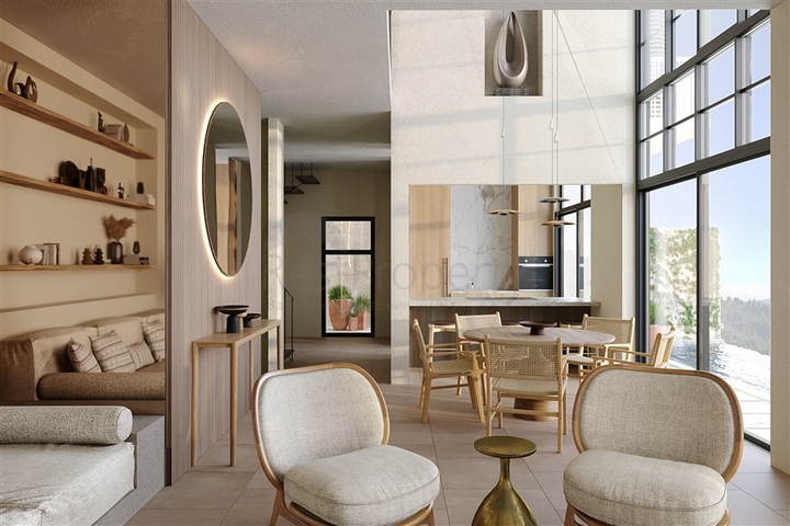 Проект премиум сегмента с панорамными видами на море и Аланийский полуостров