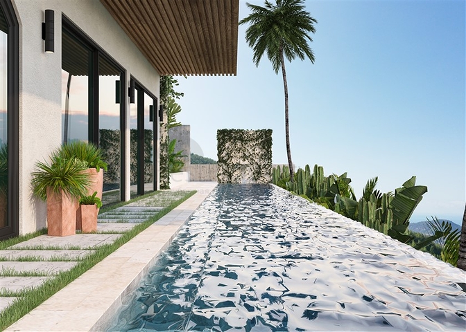 Проект премиум сегмента с панорамными видами на море и Аланийский полуостров