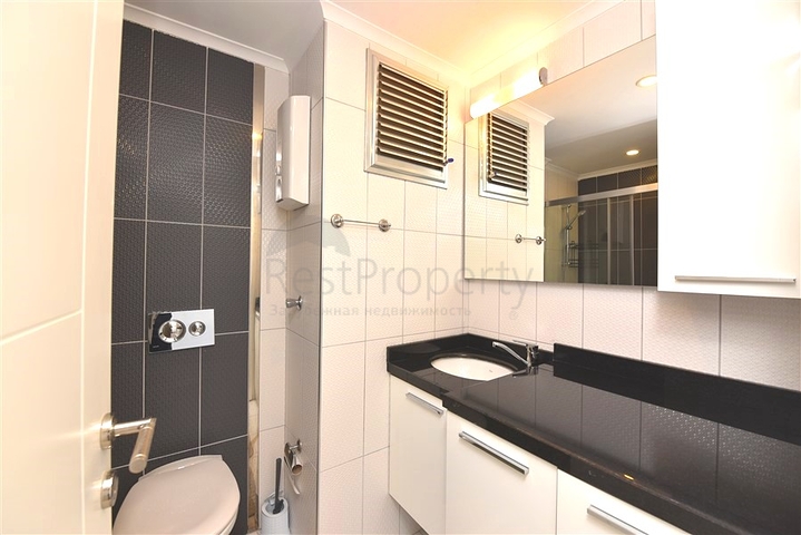 Квартира – студия в аренду в современном комплексе в районе Авсаллар