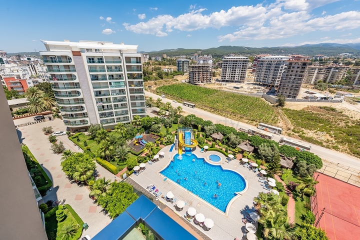 Квартира – студия в аренду в современном комплексе в районе Авсаллар