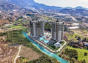 Двухкомнатная квартира в новом комплексе