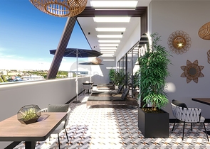 Двухкомнатная квартира в новом комплексе