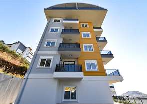 Квартира 1+1 в районе Конаклы в строящемся комплексе