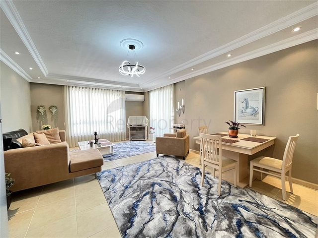 Трехкомнатная меблированная квартира в районе Оба