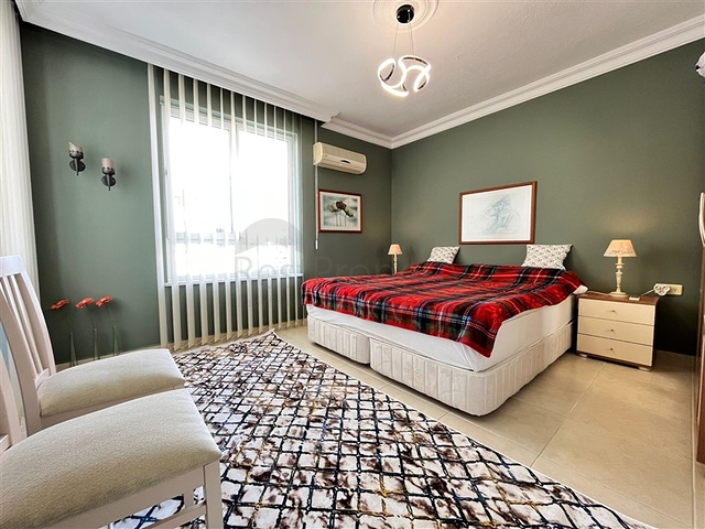 Трехкомнатная меблированная квартира в районе Оба