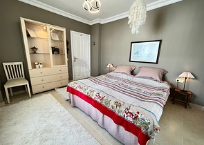 Трехкомнатная меблированная квартира в районе Оба