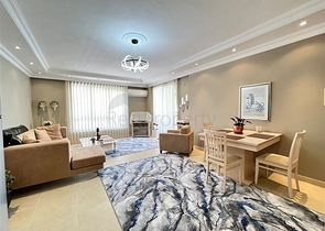 Трехкомнатная меблированная квартира в районе Оба