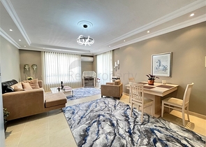 Трехкомнатная меблированная квартира в районе Оба