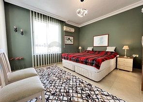 Трехкомнатная меблированная квартира в районе Оба