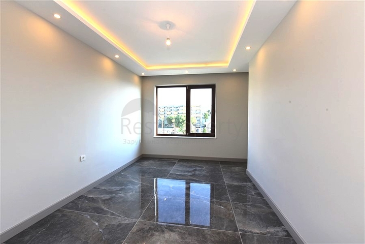 Пентхаус 3+1 с видом на Средиземное море в Махмутларе