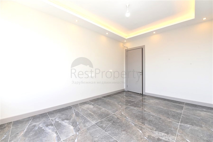 Пентхаус 3+1 с видом на Средиземное море в Махмутларе