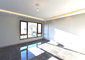 Пентхаус 3+1 с видом на Средиземное море в Махмутларе