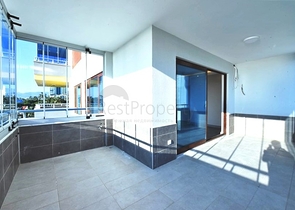 Пентхаус 3+1 с видом на Средиземное море в Махмутларе