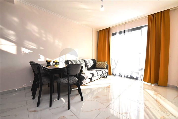 Уютная квартира 1+1 в комплексе с разнообразной инфраструктурой в районе Оба