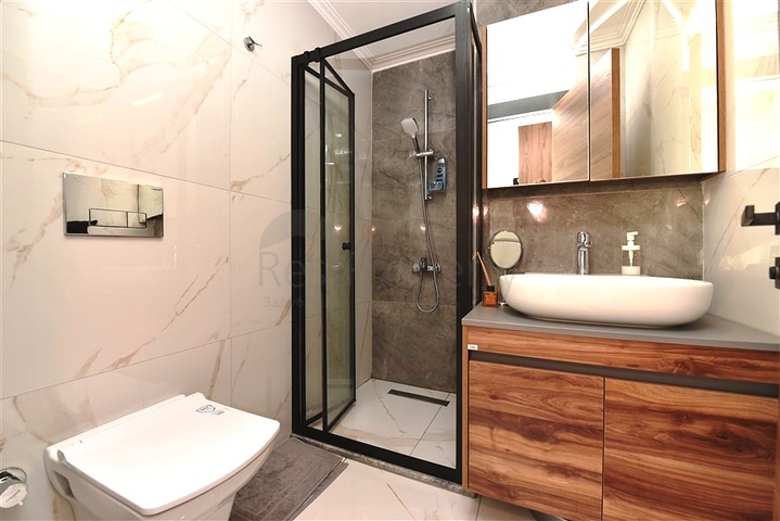 Уютная квартира 1+1 в комплексе с разнообразной инфраструктурой в районе Оба