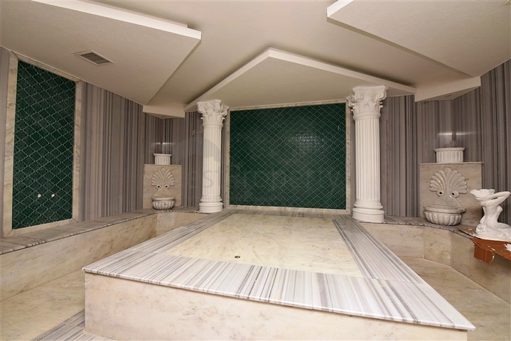 Уютная квартира 1+1 в комплексе с разнообразной инфраструктурой в районе Оба