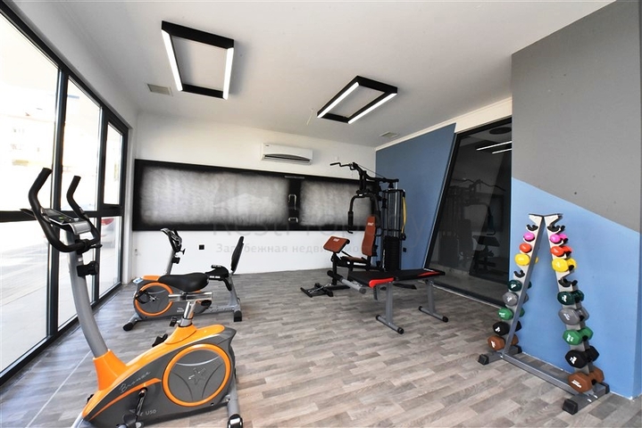 Уютная квартира 1+1 в комплексе с разнообразной инфраструктурой в районе Оба