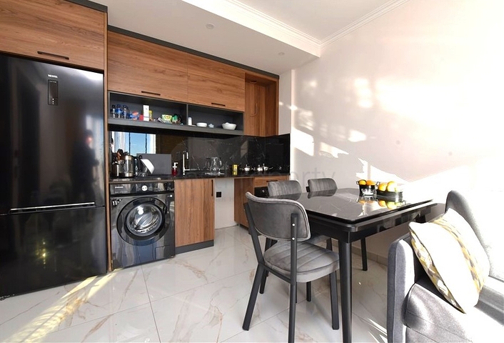 Уютная квартира 1+1 в комплексе с разнообразной инфраструктурой в районе Оба