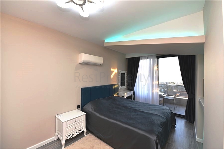 Пентхаус 2+1 с потрясающим видом в районе Каргыджак