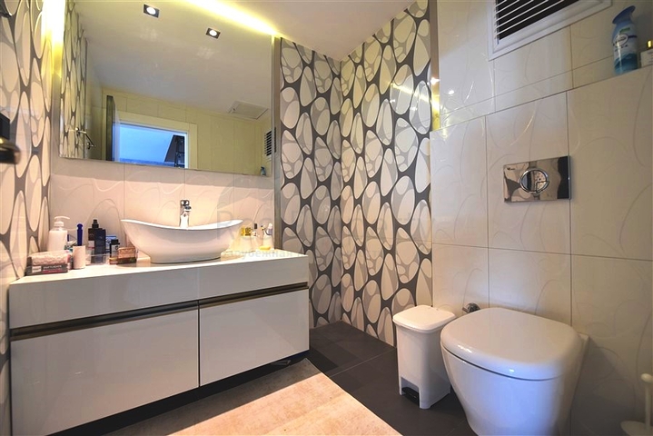 Пентхаус 2+1 с потрясающим видом в районе Каргыджак