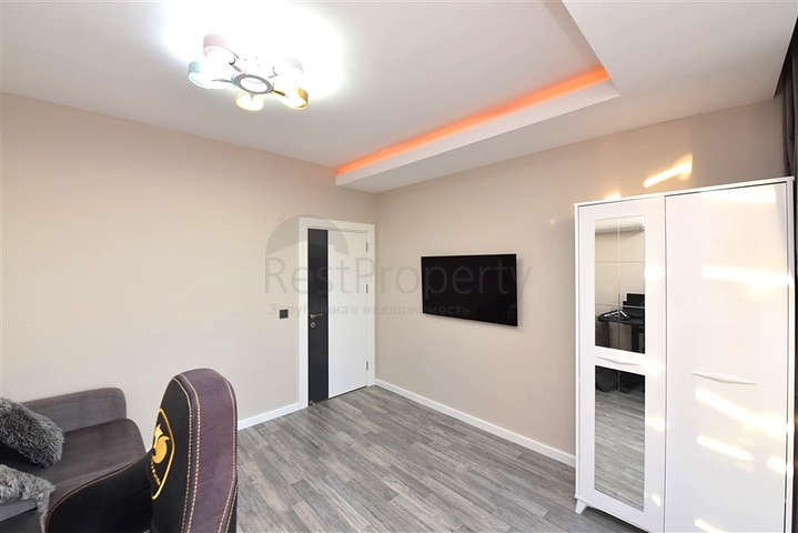 Пентхаус 2+1 с потрясающим видом в районе Каргыджак