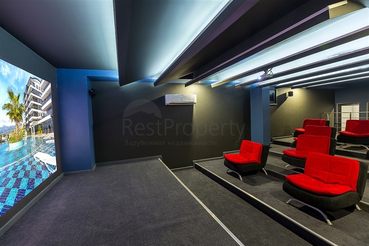 Пентхаус 2+1 с потрясающим видом в районе Каргыджак