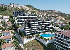 Пентхаус 2+1 с потрясающим видом в районе Каргыджак