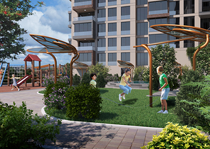 Проект семейной концепции с уникальным видом на лес