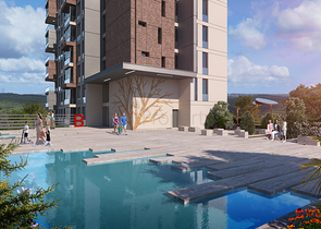 Проект семейной концепции с уникальным видом на лес