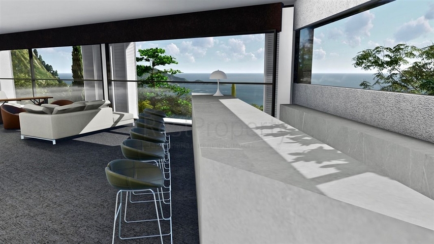 Премиальный комплекс у подножья крепости в Алании