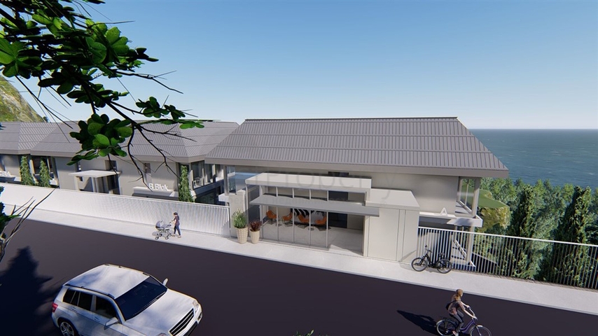 Премиальный комплекс у подножья крепости в Алании