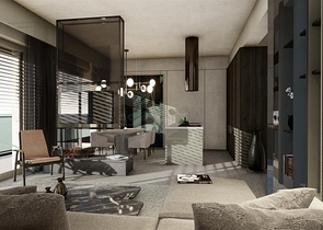 Премиальный комплекс у подножья крепости в Алании