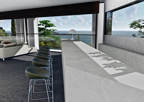 Премиальный комплекс у подножья крепости в Алании