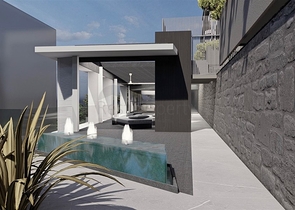 Премиальный комплекс у подножья крепости в Алании